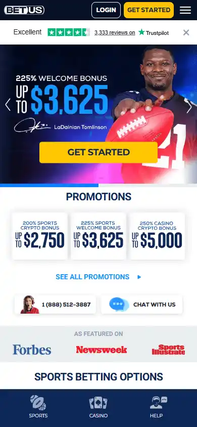 BetUS Casino screenshot 4