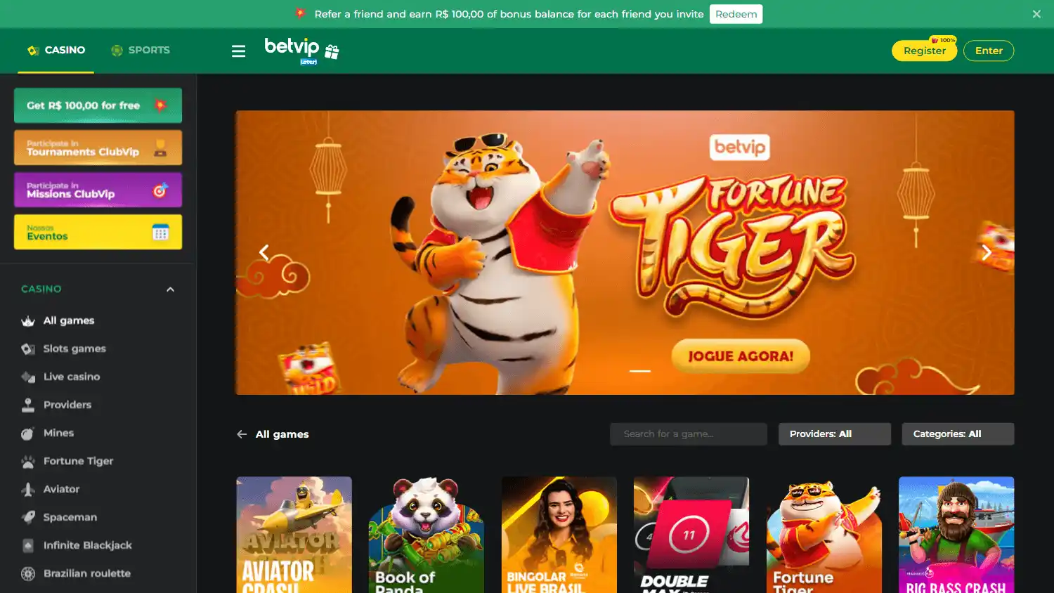 BetVip Casino screenshot 2