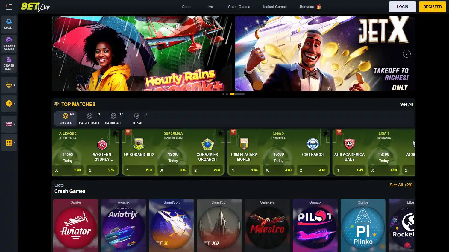 Betvivo Casino KE screenshot 1