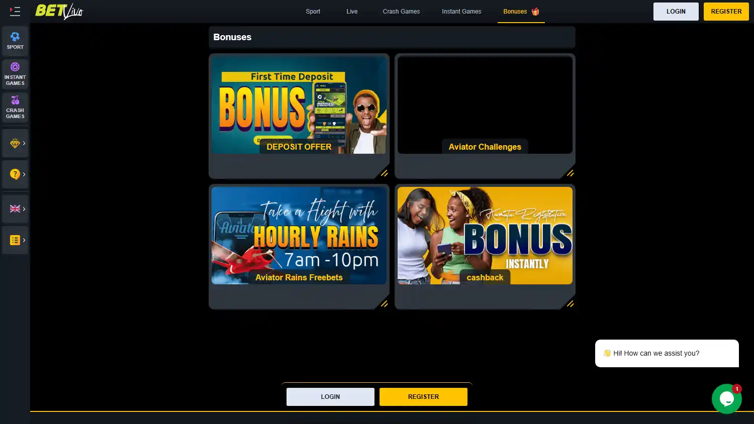 Betvivo Casino KE screenshot 3