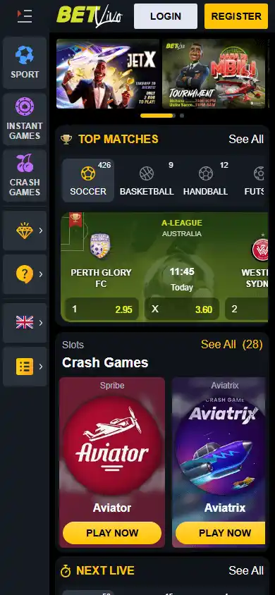 Betvivo Casino KE screenshot 4