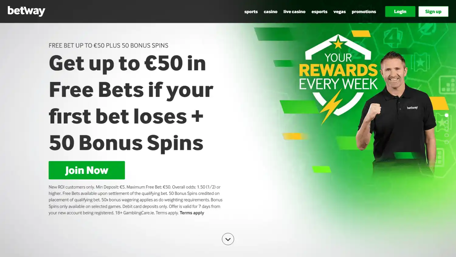 Betway Casino ES screenshot 1