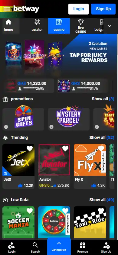 Betway Casino screenshot 5