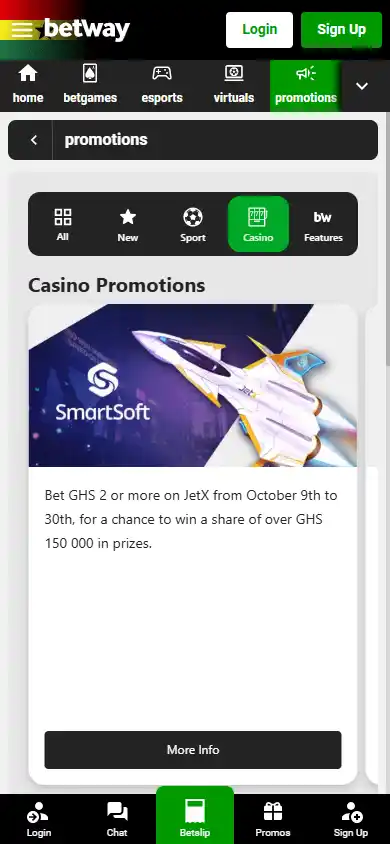 Betway Casino screenshot 6