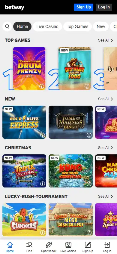 Betway Casino Ontario screenshot 5