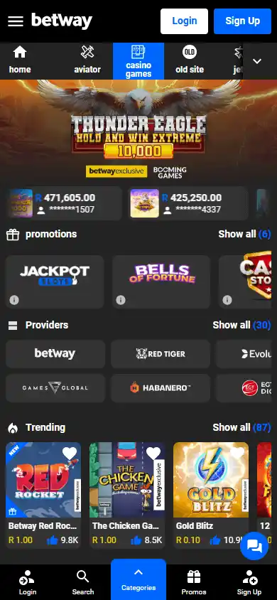 Betway Casino screenshot 5