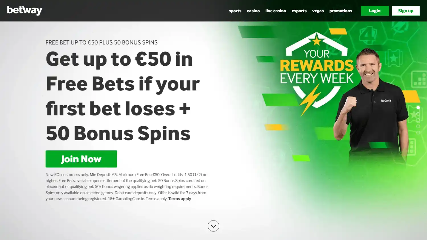 Betway Casino screenshot 1