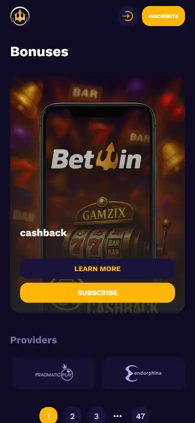 Betwin Casino screenshot 6