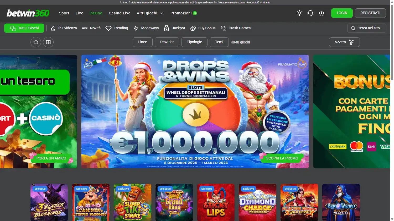Betwin360 Casino screenshot 2