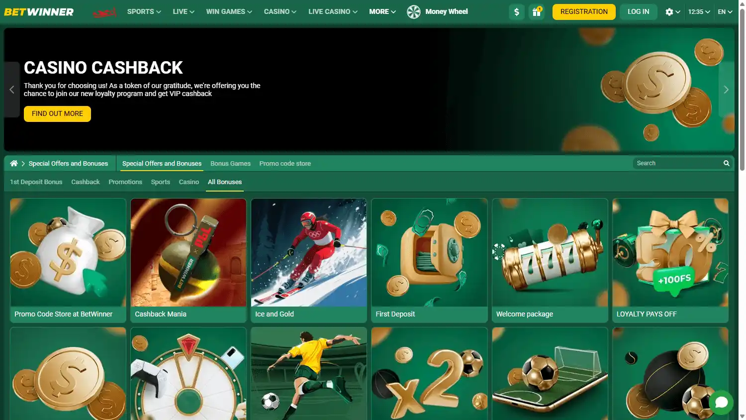BETWINNER Casino screenshot 6