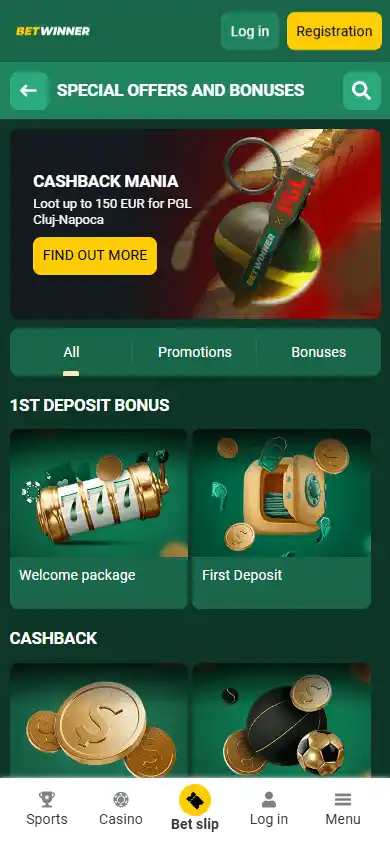 BETWINNER Casino screenshot 3