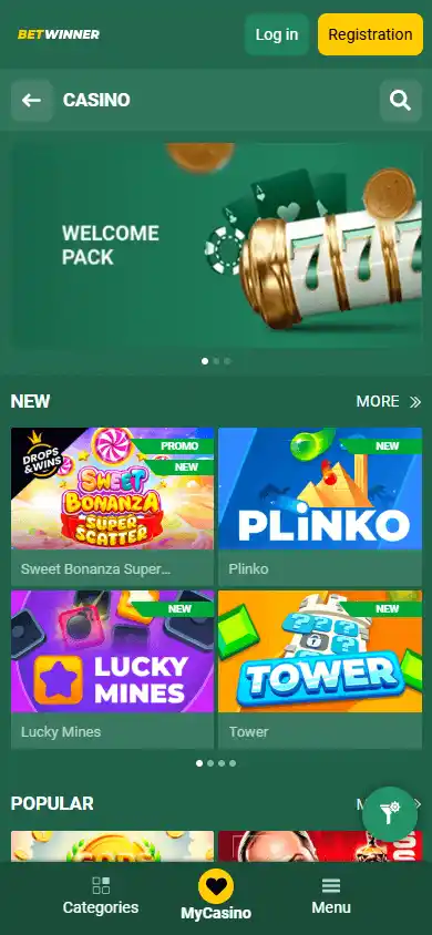 BETWINNER Casino screenshot 5