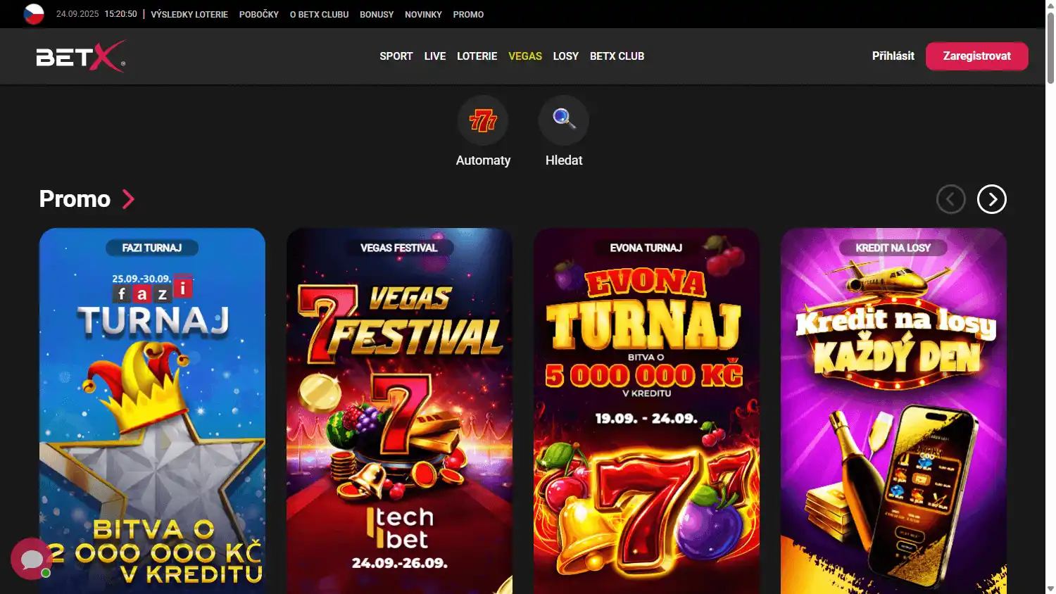 BETX Casino screenshot 2