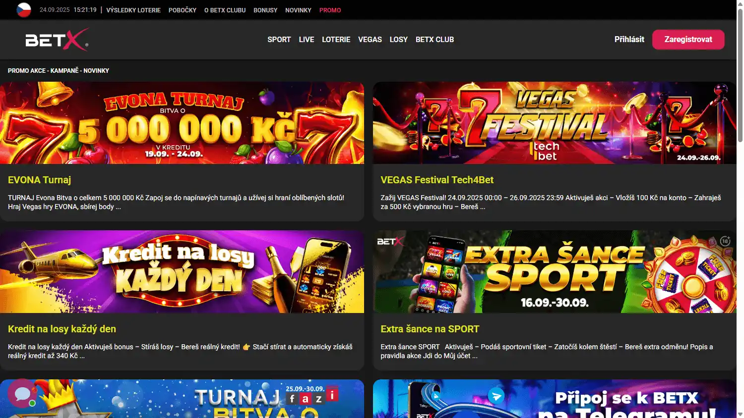 BETX Casino screenshot 3
