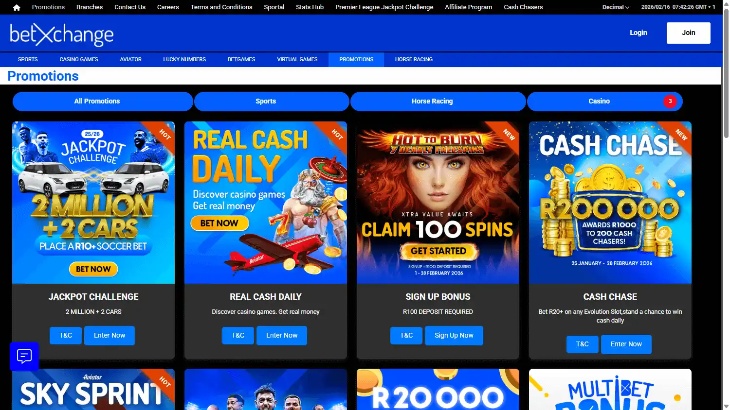 BetXchange Casino screenshot 4