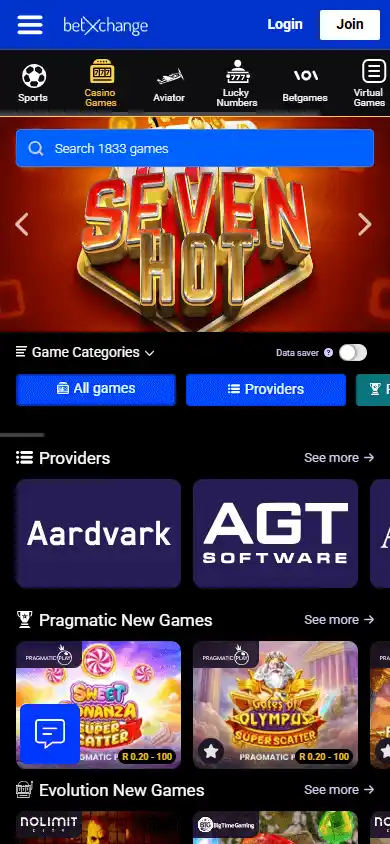 BetXchange Casino screenshot 6