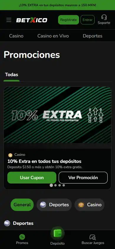 Betxico Casino screenshot 6