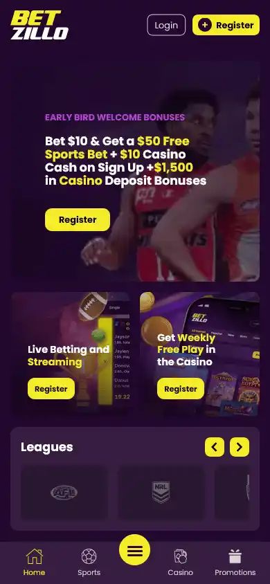 Betzillo Casino screenshot 4