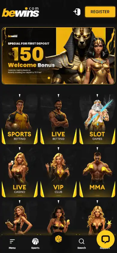 Bewins Casino screenshot 4