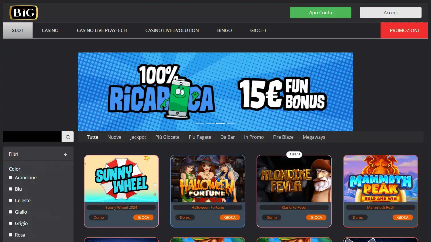 Big Bestingame Casino (Big Casino) screenshot 1
