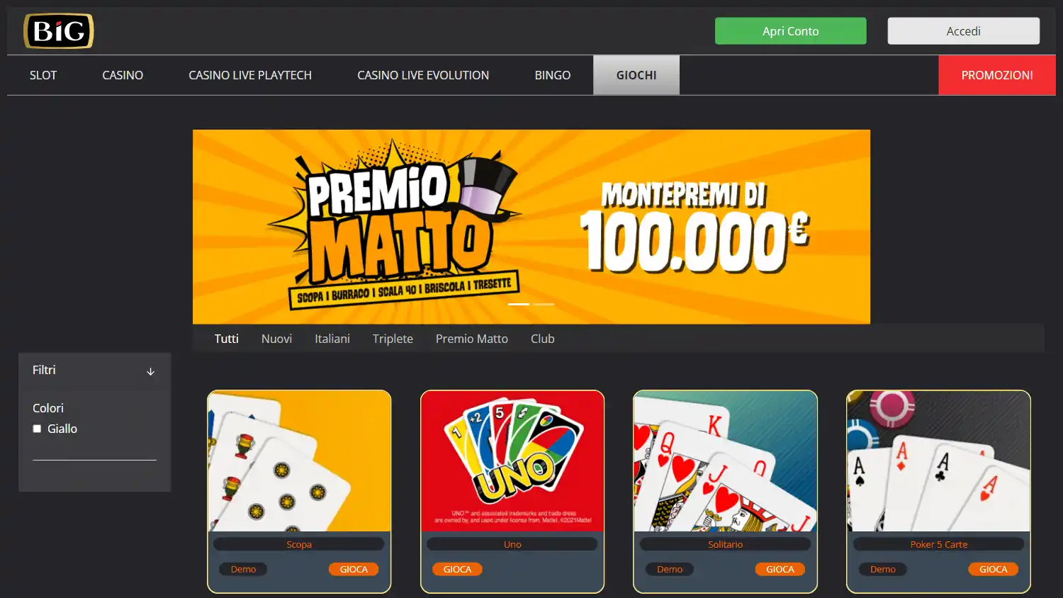 Big Bestingame Casino (Big Casino) screenshot 2