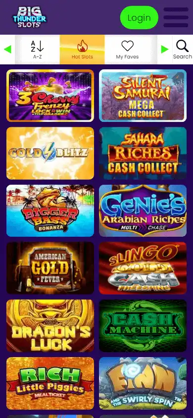 Big Thunder Slots Casino NZ screenshot 6