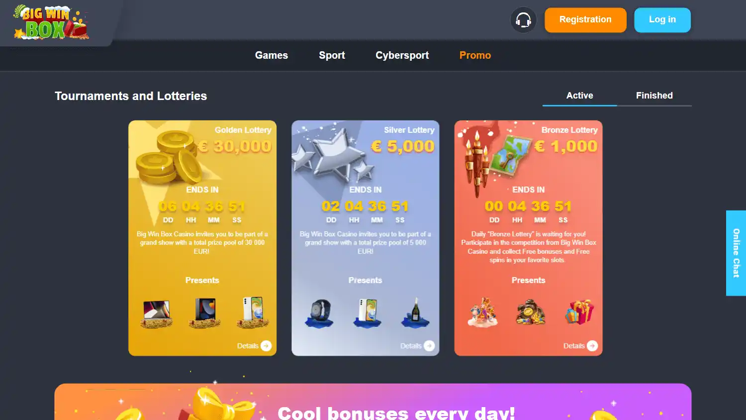 Big Win Box Casino screenshot 3