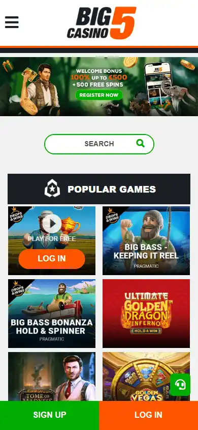 Big5Casino screenshot 4