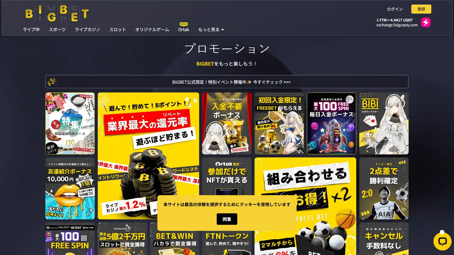 BIGBET Casino screenshot 3