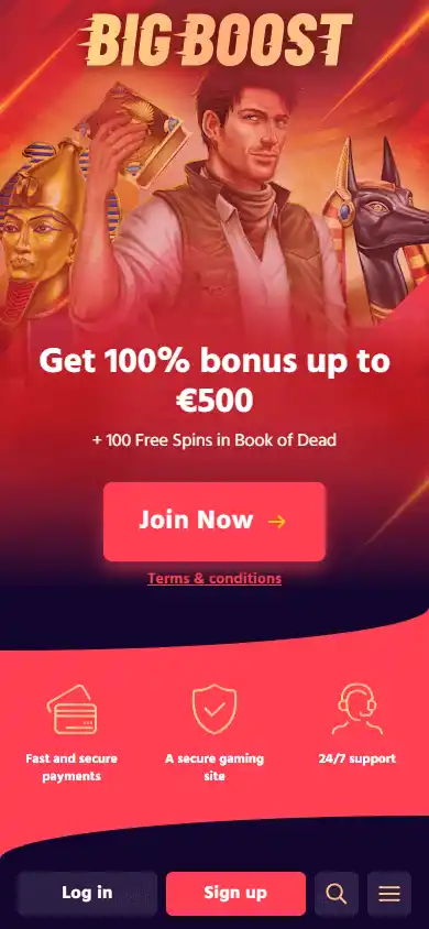 BigBoost Casino screenshot 4