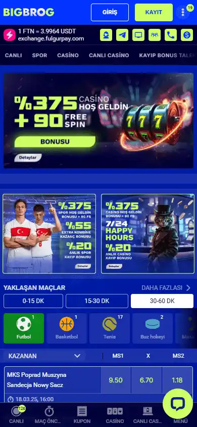 BigBrog Casino screenshot 4