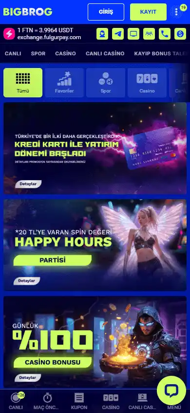 BigBrog Casino screenshot 6