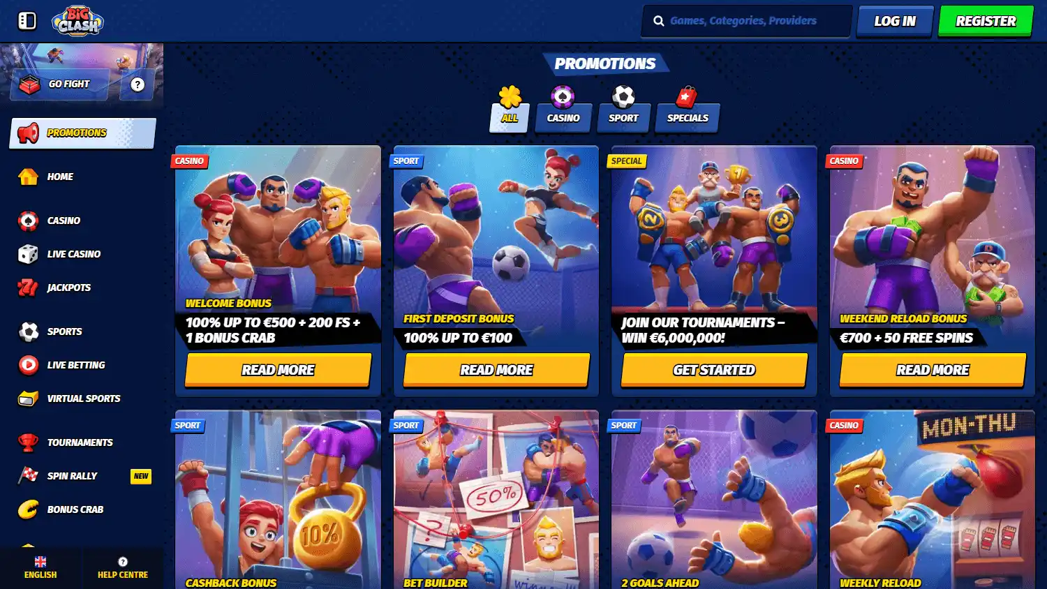 BigClash Casino screenshot 3
