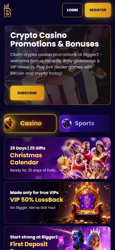 BiggerZ Casino screenshot 6