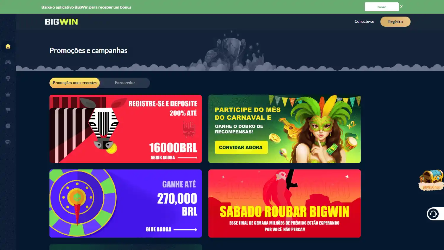 BIGWIN Casino screenshot 3