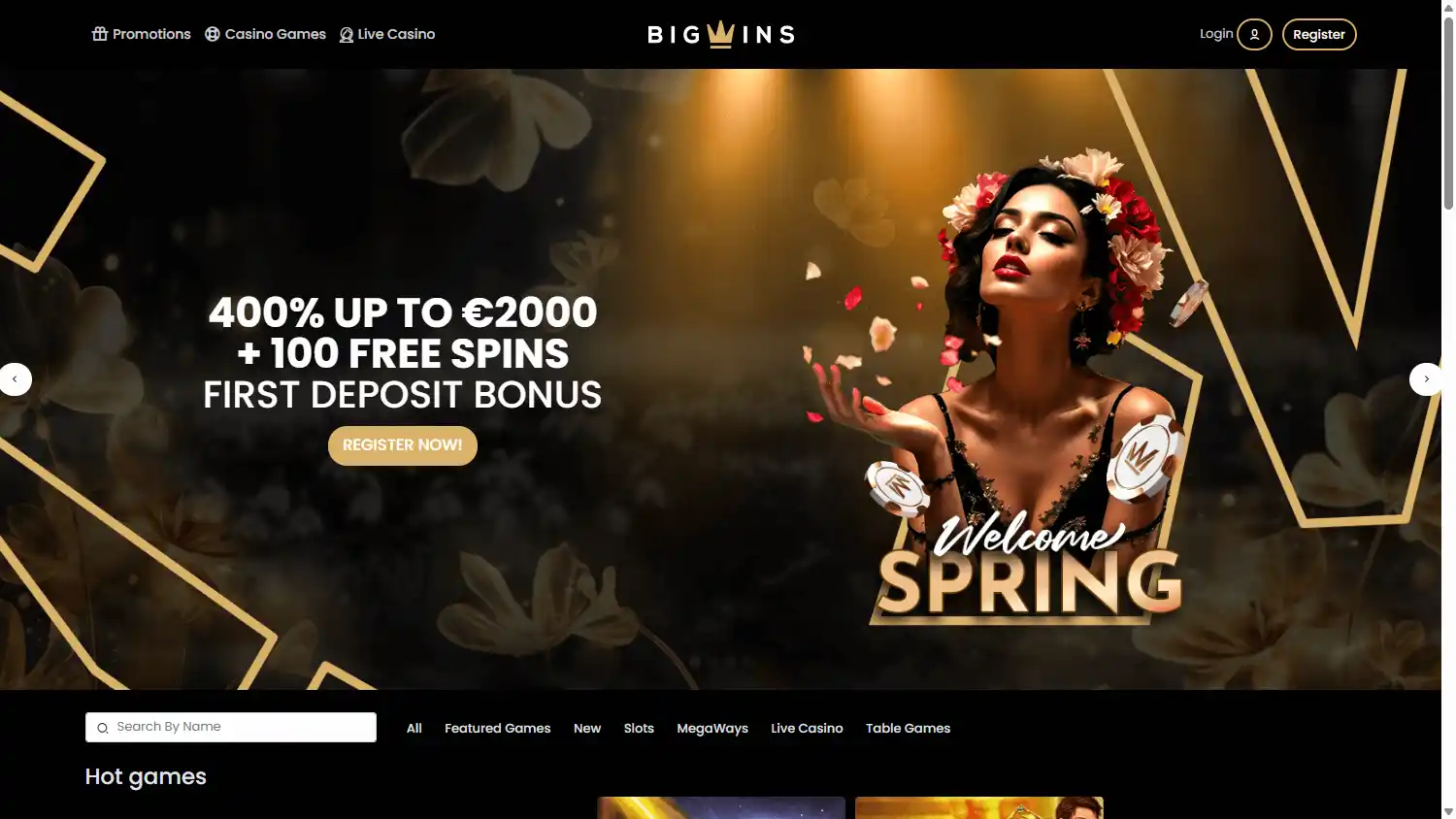 BigWins Casino screenshot 1