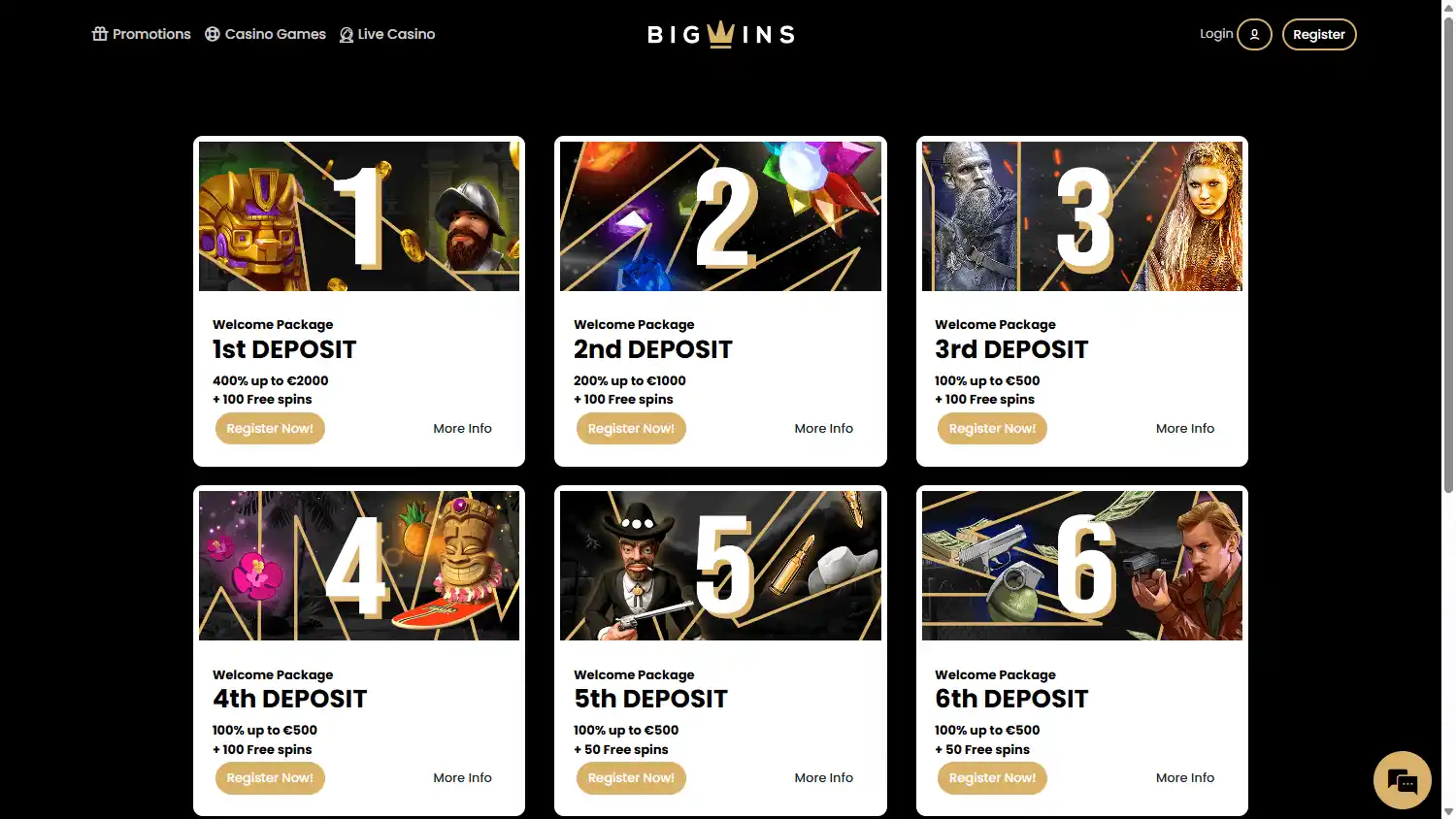 BigWins Casino screenshot 3