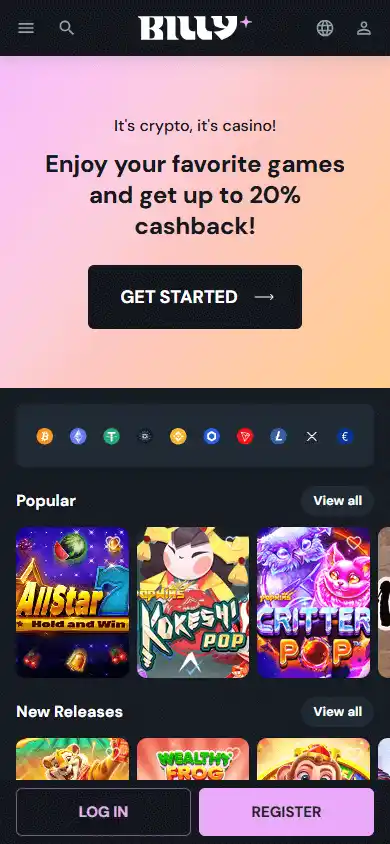 Billy Casino screenshot 3