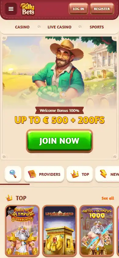BillyBets Casino screenshot 4