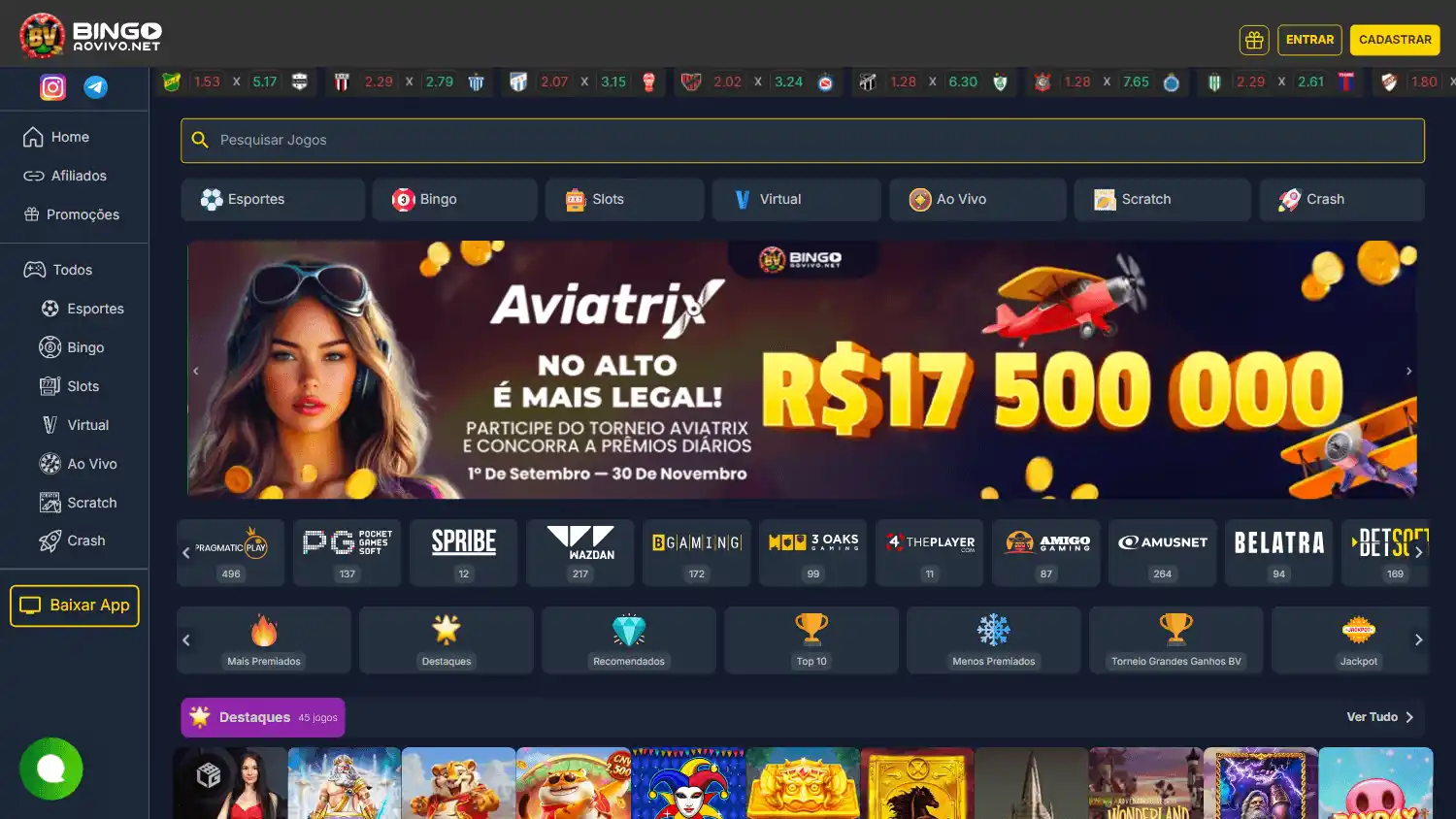 Bingo ao Vivo Casino screenshot 2