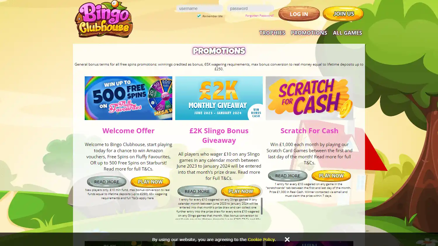 Bingo Clubhouse Casino screenshot 3