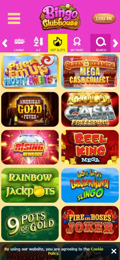Bingo Clubhouse Casino screenshot 5