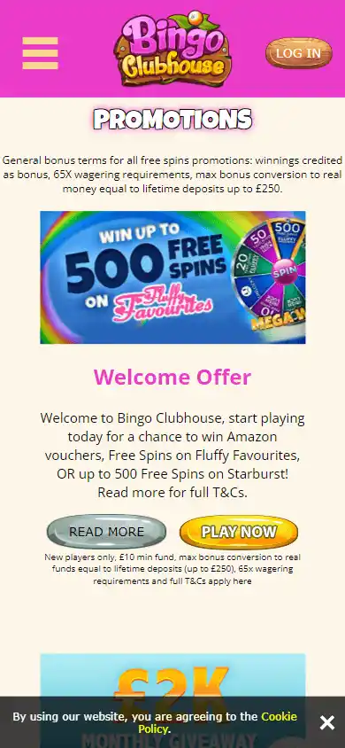 Bingo Clubhouse Casino screenshot 6