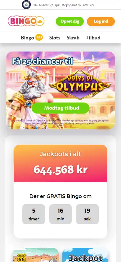 Bingo.dk Casino screenshot 4