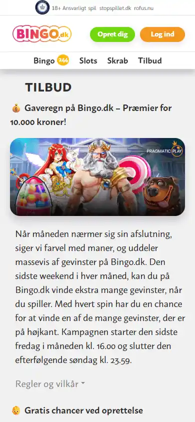 Bingo.dk Casino screenshot 7