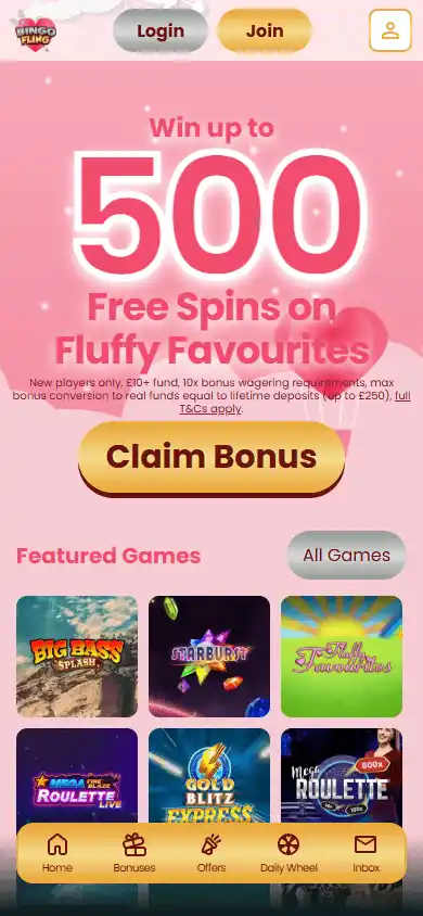 Bingo Fling Casino screenshot 4