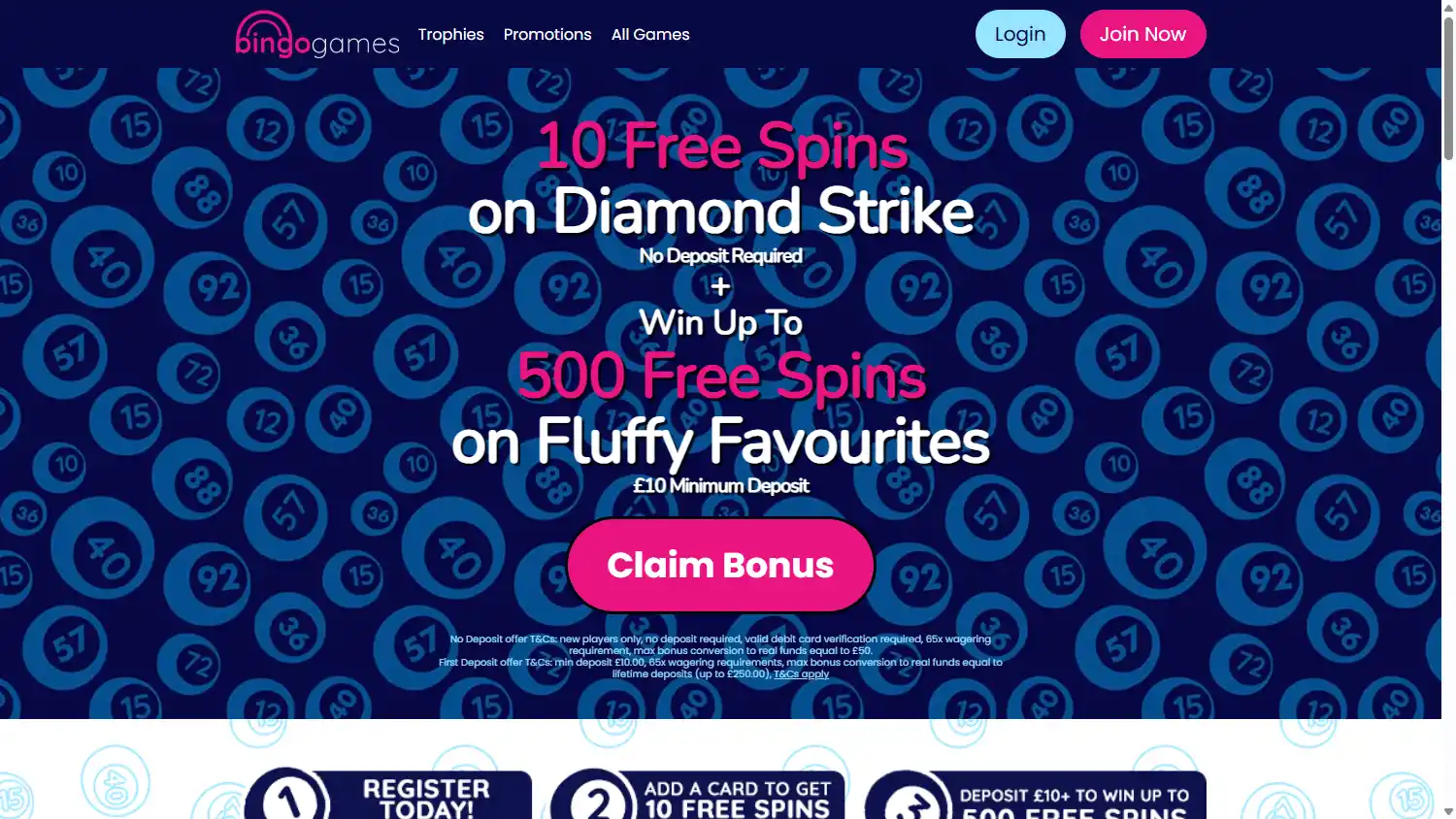 Bingo Games Casino screenshot 1