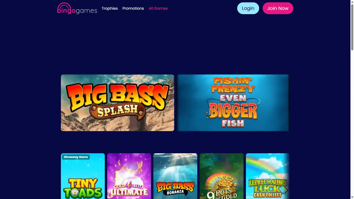 Bingo Games Casino screenshot 2