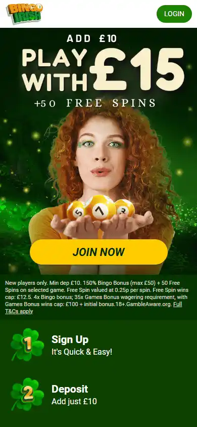 Bingo Irish Casino screenshot 2