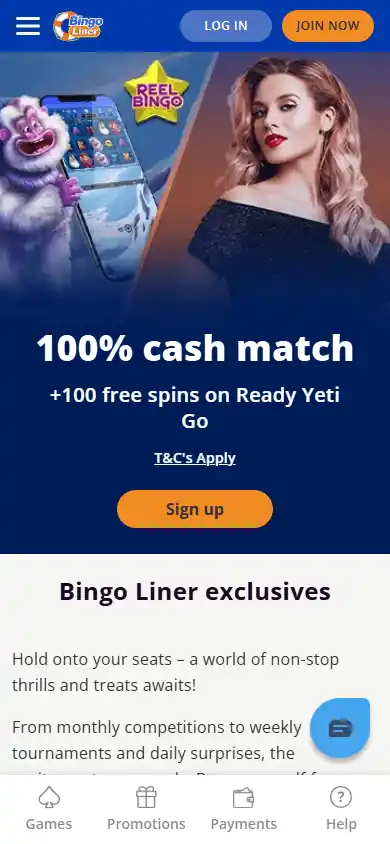 Bingo Liner Casino screenshot 6